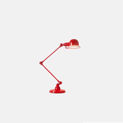 Modern Metal Swing Arm Desk Lamp - Adjustable Architect Clamp Light with E14 Socket, Eye Protection Reading Lamp for Office, Study & Home Decor (Red) - Perfect for Work, Study & Nighttime Reading