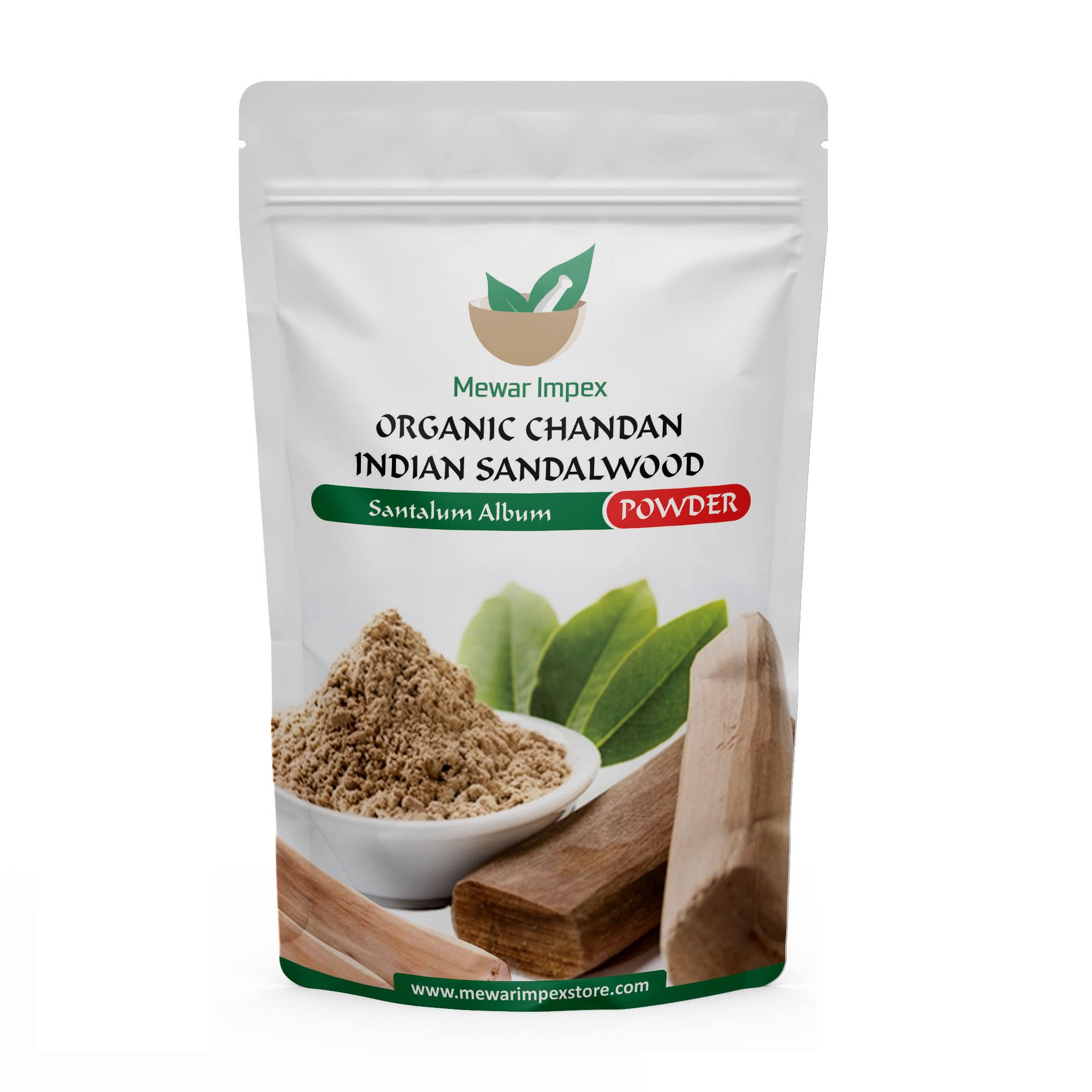 Premium Sandalwood Powder for Face & Skin Care - 200g | Natural Skin Whitening, Brightening Face Mask & Facial Treatment | Santalum Album | Ideal for DIY Beauty, Spa & Ayurvedic Skincare Routines