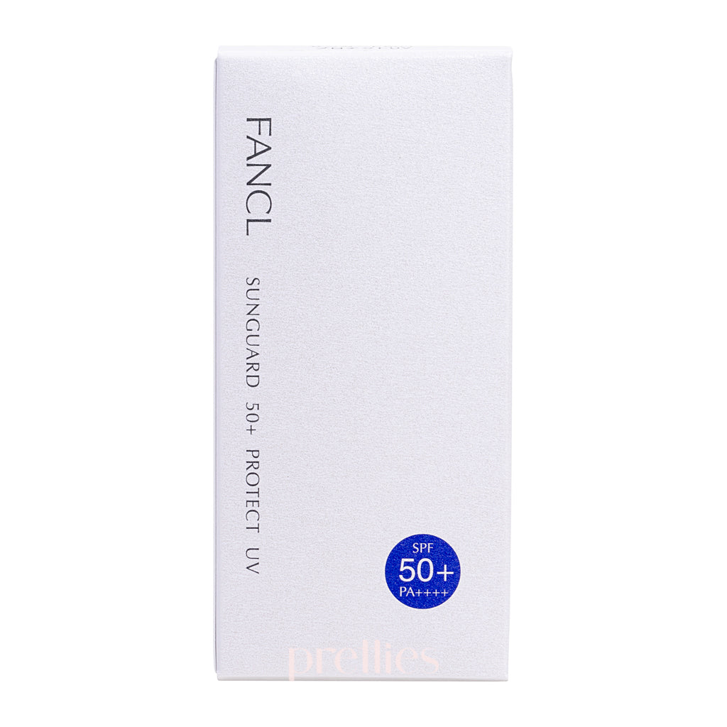 Fancl Sunguard Protect UV SPF50+ PA++++ 60ml - Lightweight Sunscreen for Face & Body - Daily Sun Protection for Outdoor Activities, Travel & Beach