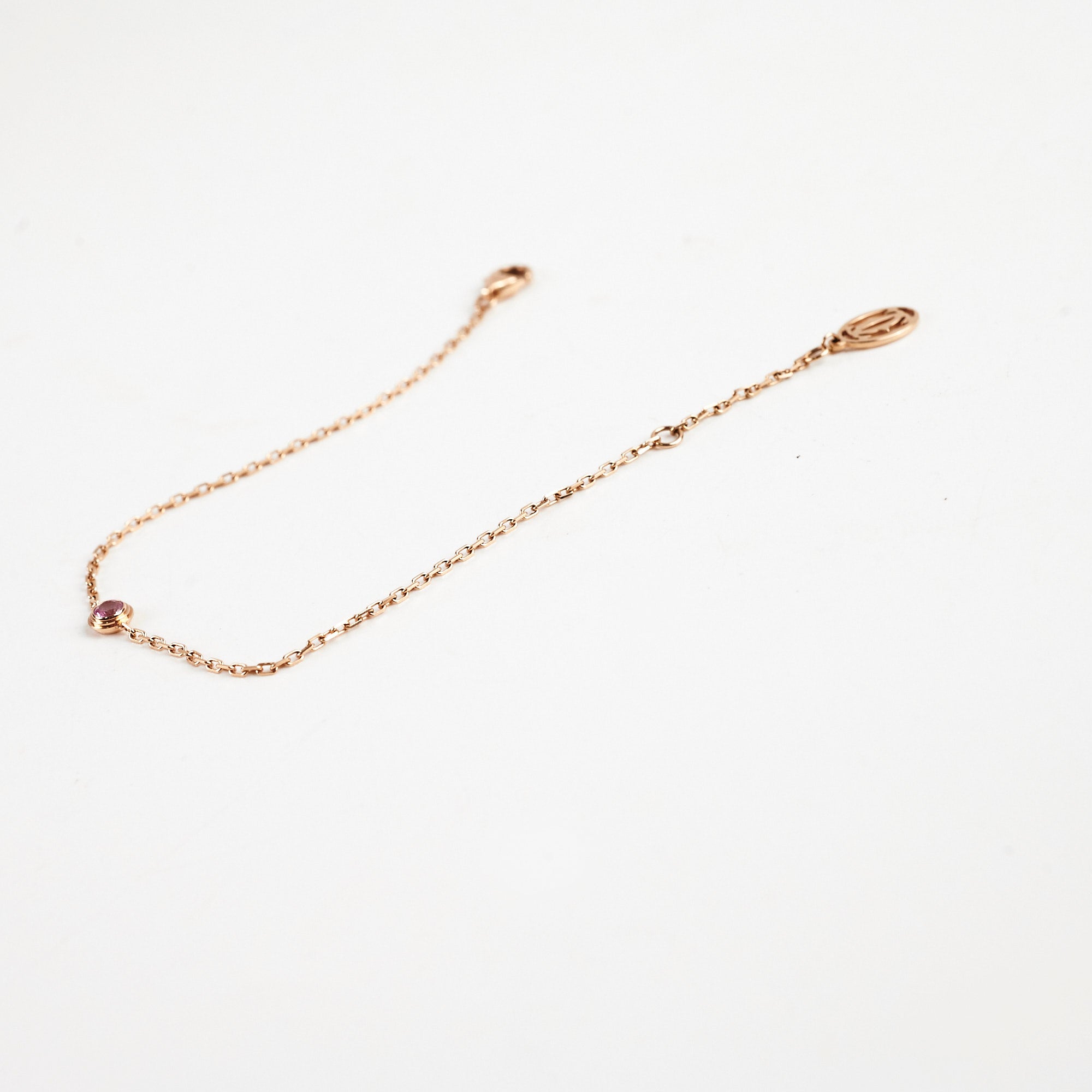 Cartier Pink Gold Sapphire Bracelet for Women - Luxury Jewelry Gift for Anniversary, Birthday & Special Occasions - Elegant & Timeless Fashion Accessory