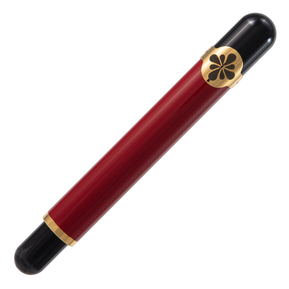 Premium Diplomat XO Fountain Pen - Burgundy Lacquered Finish - Luxury Writing Instrument for Business Signatures & Calligraphy