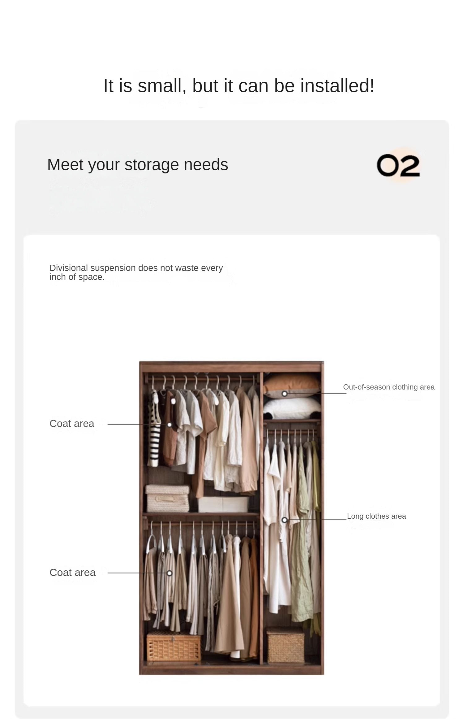 Premium Black Walnut Solid Wood Wardrobe - Handcrafted Closet Organizer with Adjustable Shelves | Perfect for Bedroom, Walk-in Closet & Master Suite Organization