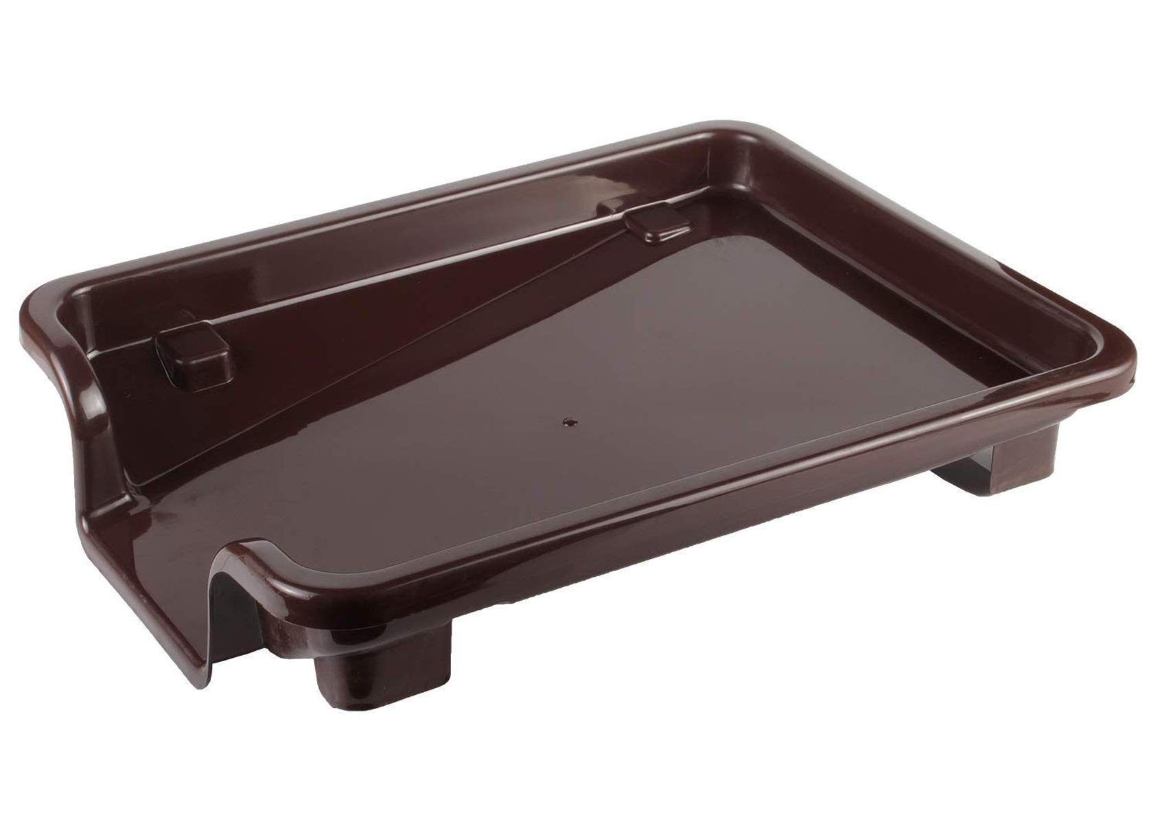 **Heart Home 3-in-1 Large Durable Plastic Kitchen Sink Dish Rack Drainer & Drying Rack with Tray – Organize Utensils, Cutlery & Dishes – Perfect for Small Kitchens, Dishwashing & Countertop Storage (Brown, HEART10737)**