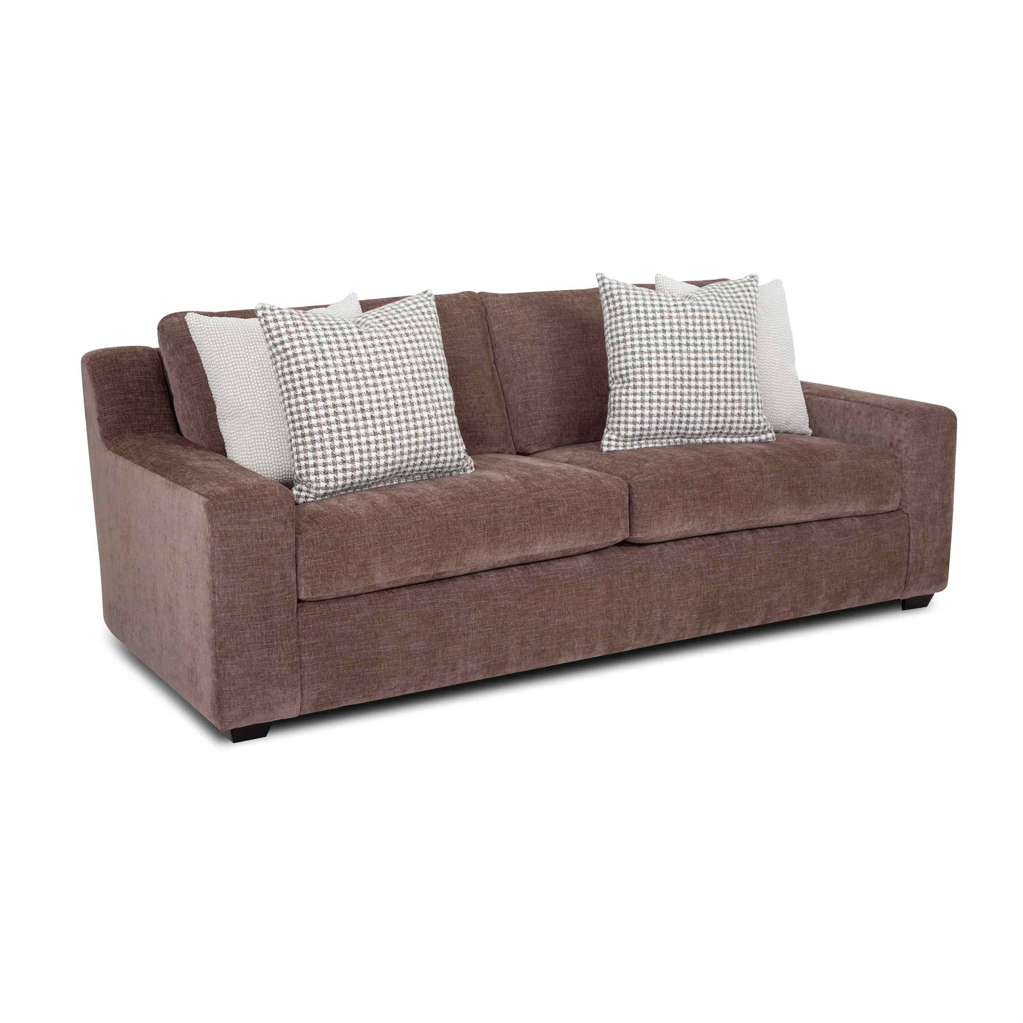 Premium Sierra Sofa - Modern Comfortable Fabric Couch for Living Room, Lounge & Home Theater - Soft & Durable Sectional Sofa with Sturdy Frame