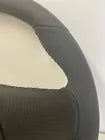 Holden VF Commodore SSV GTS Black Leather Steering Wheel with Silver Trim Cover - Upgrade Your Car Interior for a Premium Driving Experience