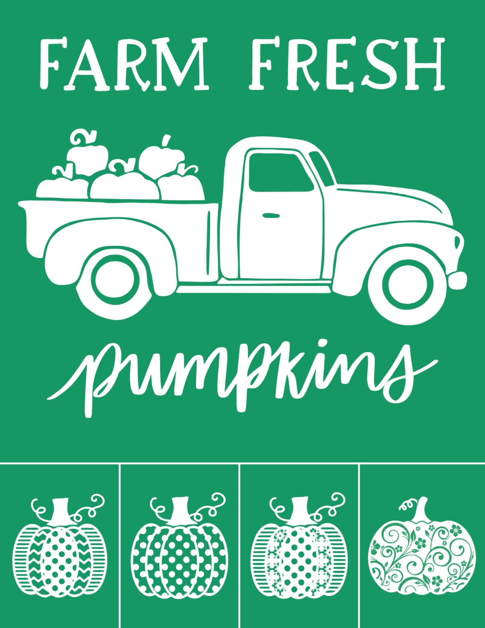 DGAGA Reusable Self-Adhesive Chalk Stencils for Fall Decor - Silk Screen Painting Stencils for Wood, Crafts & DIY Farmhouse Signs - Screen Printing Starter Kit with Chalk Paste - Perfect for Autumn Home Decor, Seasonal Crafts & DIY Projects