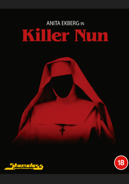 Killer Nun Limited Edition Blu-ray - Classic Horror Movie for Halloween & Movie Nights - Perfect for Collectors & Horror Fans