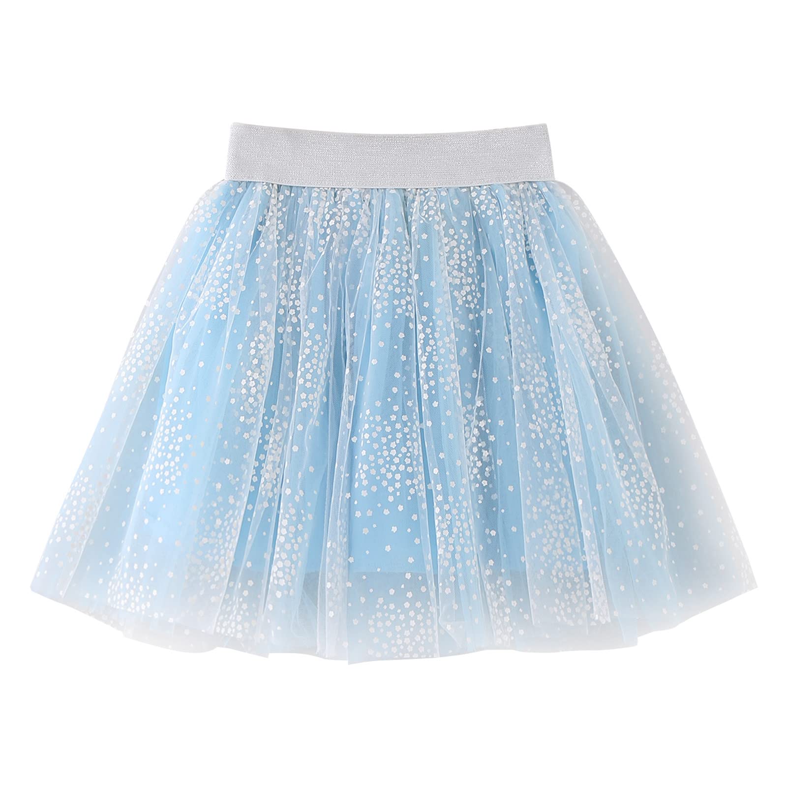 Sparkly Girls Sequin Tutu Skirt for Toddlers - Soft Tulle Ballet Dance Skirt, Birthday Party Outfit & Fashion Dress for Performances, Photo Shoots & Special Occasions