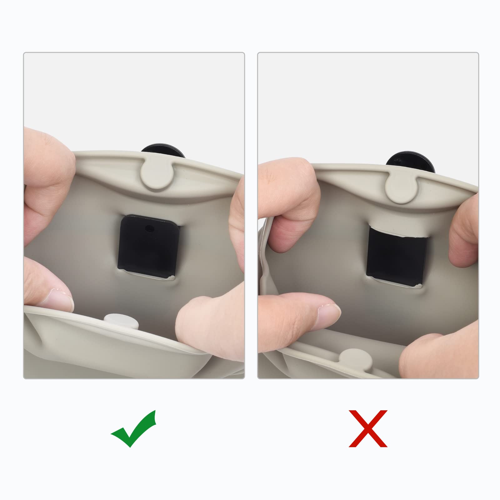 Left & Right Dog Clicker Training Kit - Silicone Treat Pouch with Magnetic Buckle & Waist Clip | Professional Dog Training Accessories for Obedience & Behavior Training | Perfect for Home, Park & Outdoor Dog Training Sessions