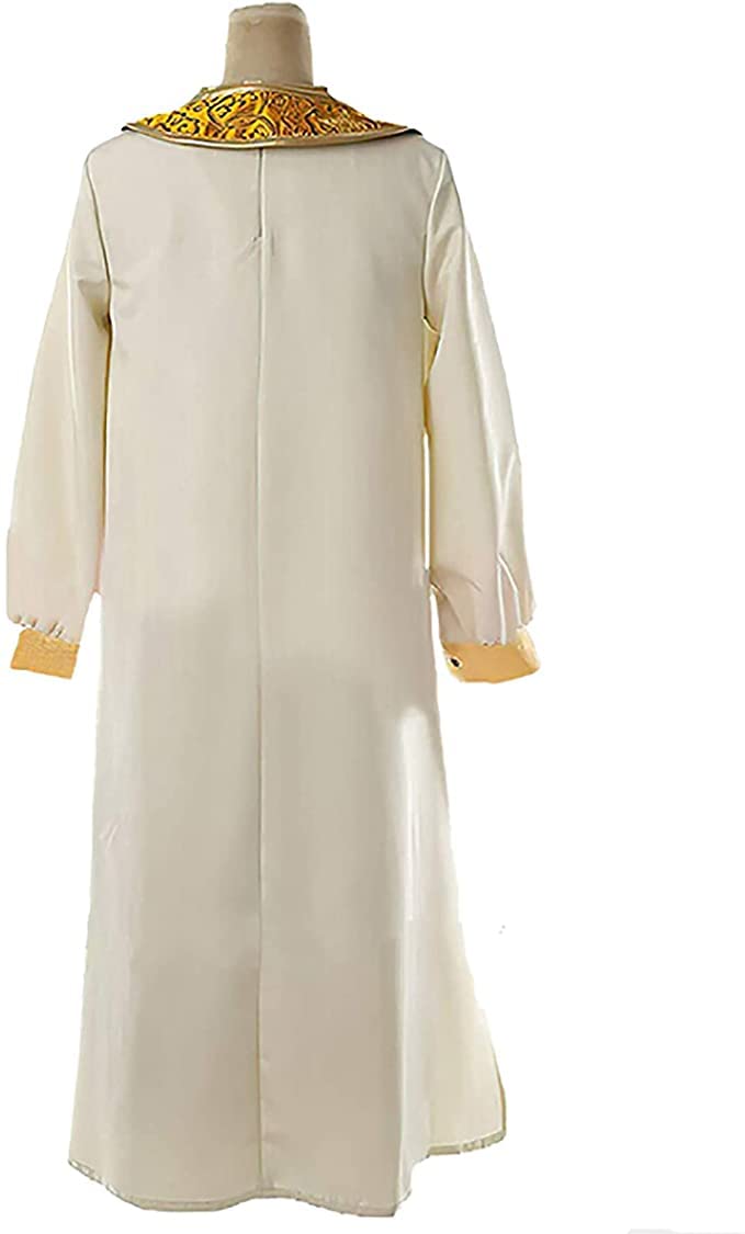 Anime Aladdin Arabian Prince Cosplay Costume Set with Sultan Hat - Perfect for Halloween, Cosplay Events, and Themed Parties