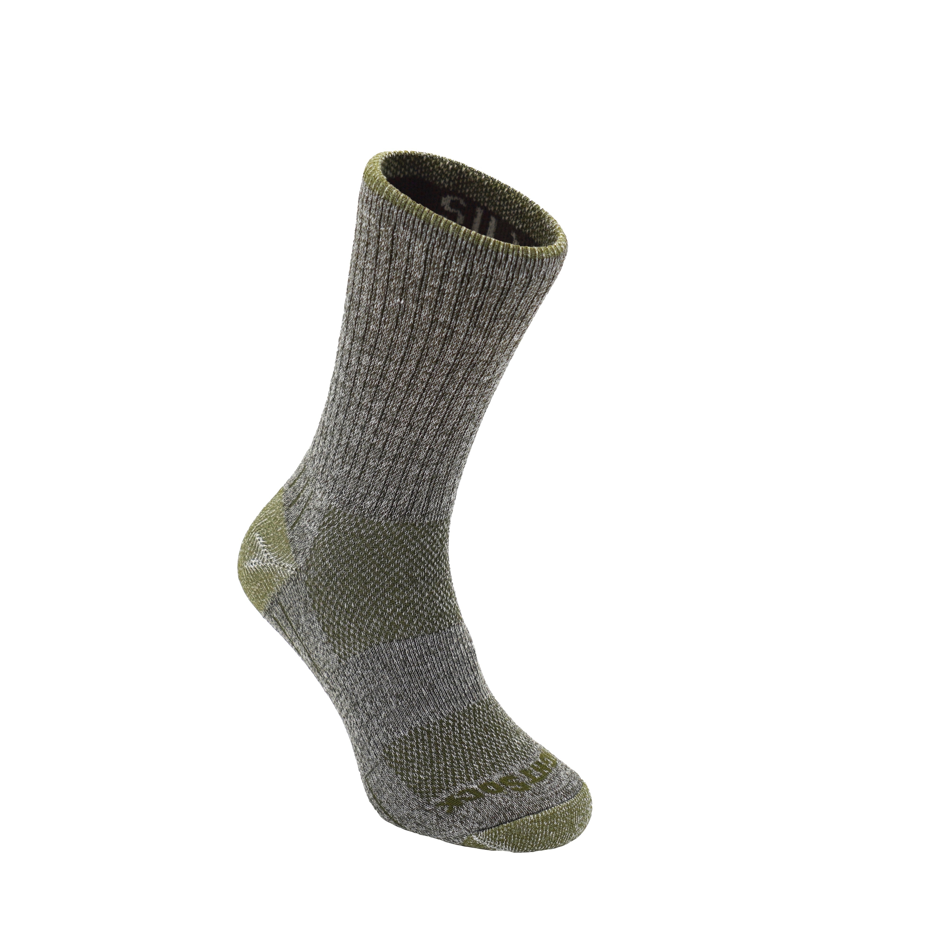 Silver Escape Crew Anti-Blister System Socks - Moisture-Wicking & Breathable for Hiking, Running, and Outdoor Activities - Prevent Blisters & Keep Feet Dry