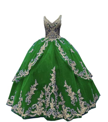 Gold/Emerald Green