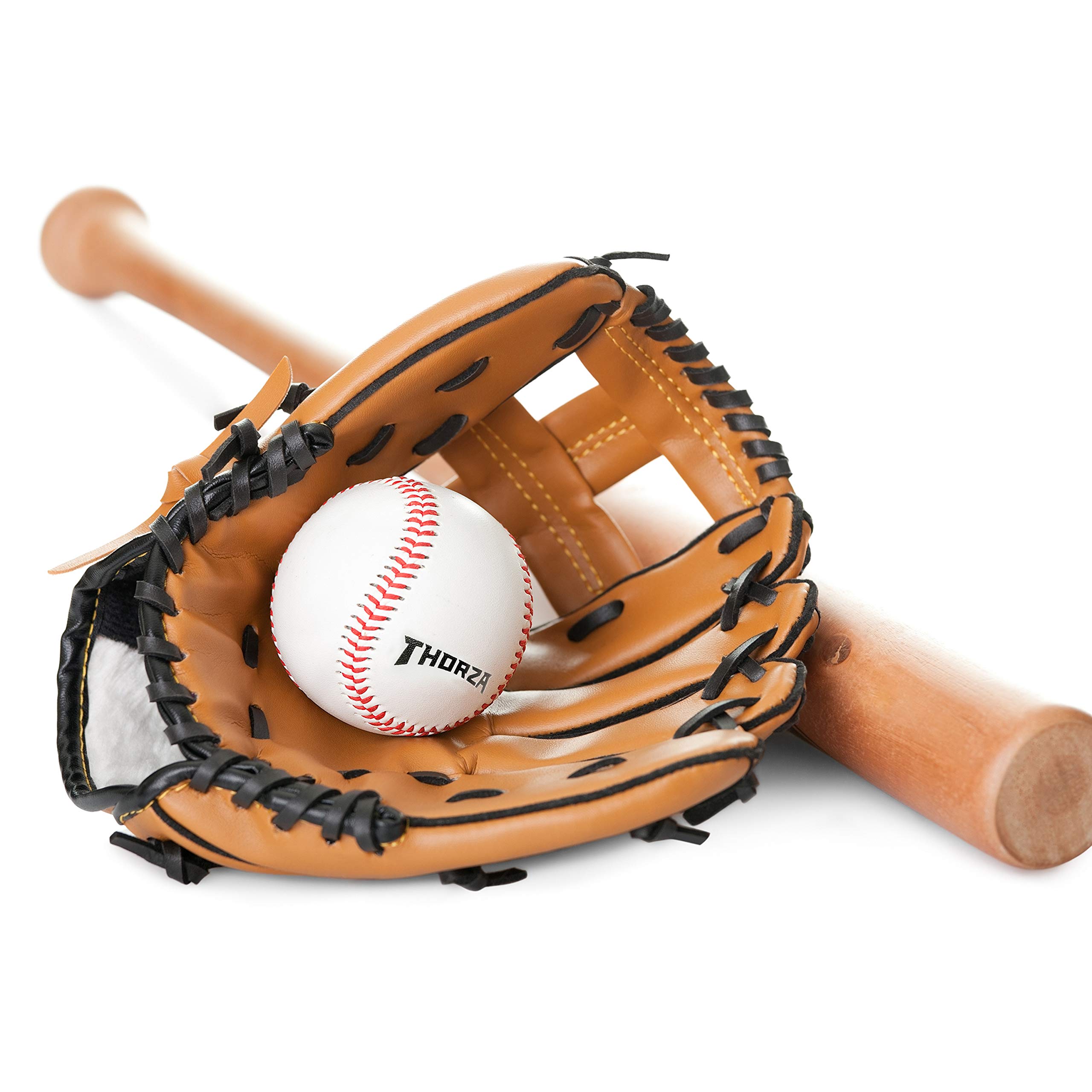 Thorza Weighted Baseballs for Pitching Training - Set of 4 (6oz to 12oz) to Increase Pitch Velocity & Strength - Perfect for Baseball Practice, Pitching Drills & Velocity Training at Home or Field