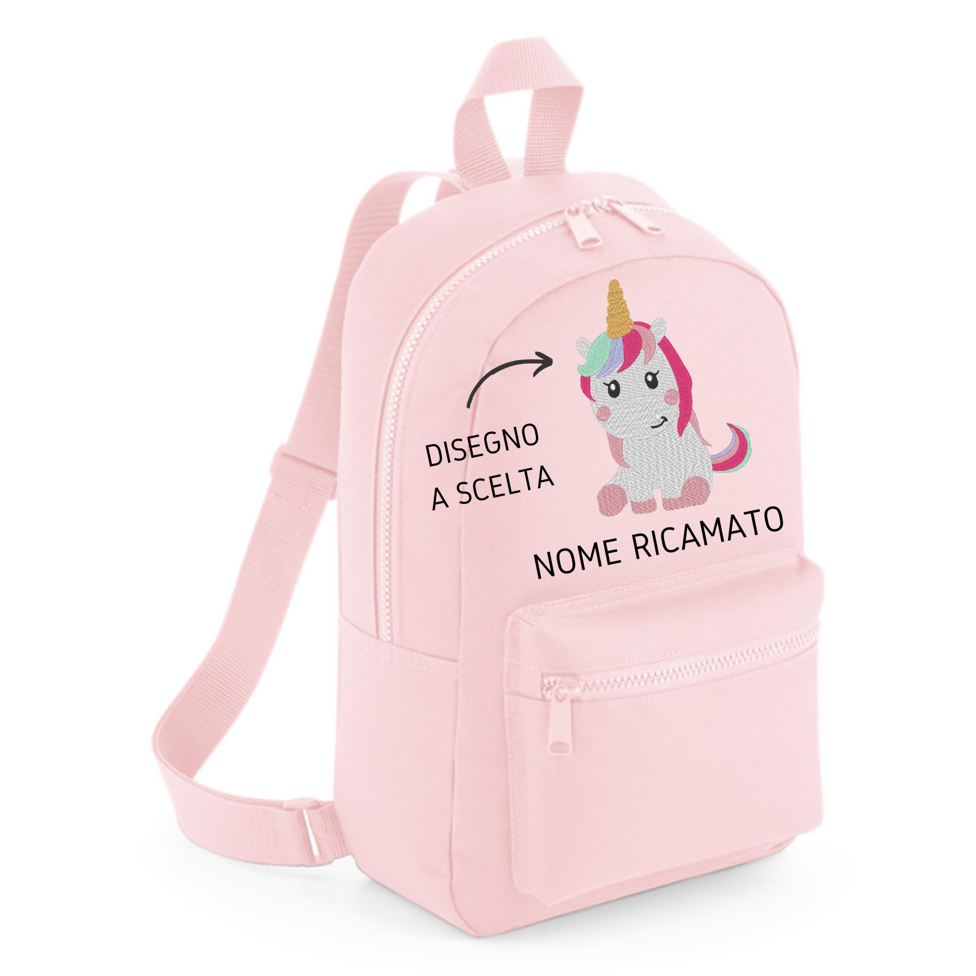 MAYRA Personalized Mini Backpack for Kids - Waterproof School Backpack with Custom Embroidery Name & Animal Design - Perfect for Kindergarten, Daycare & Travel
