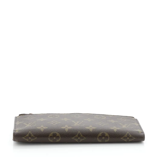 Authentic Louis Vuitton Adele Wallet in Monogram Canvas - Orange Luxury Women's Wallet for Everyday Use & Travel Accessories