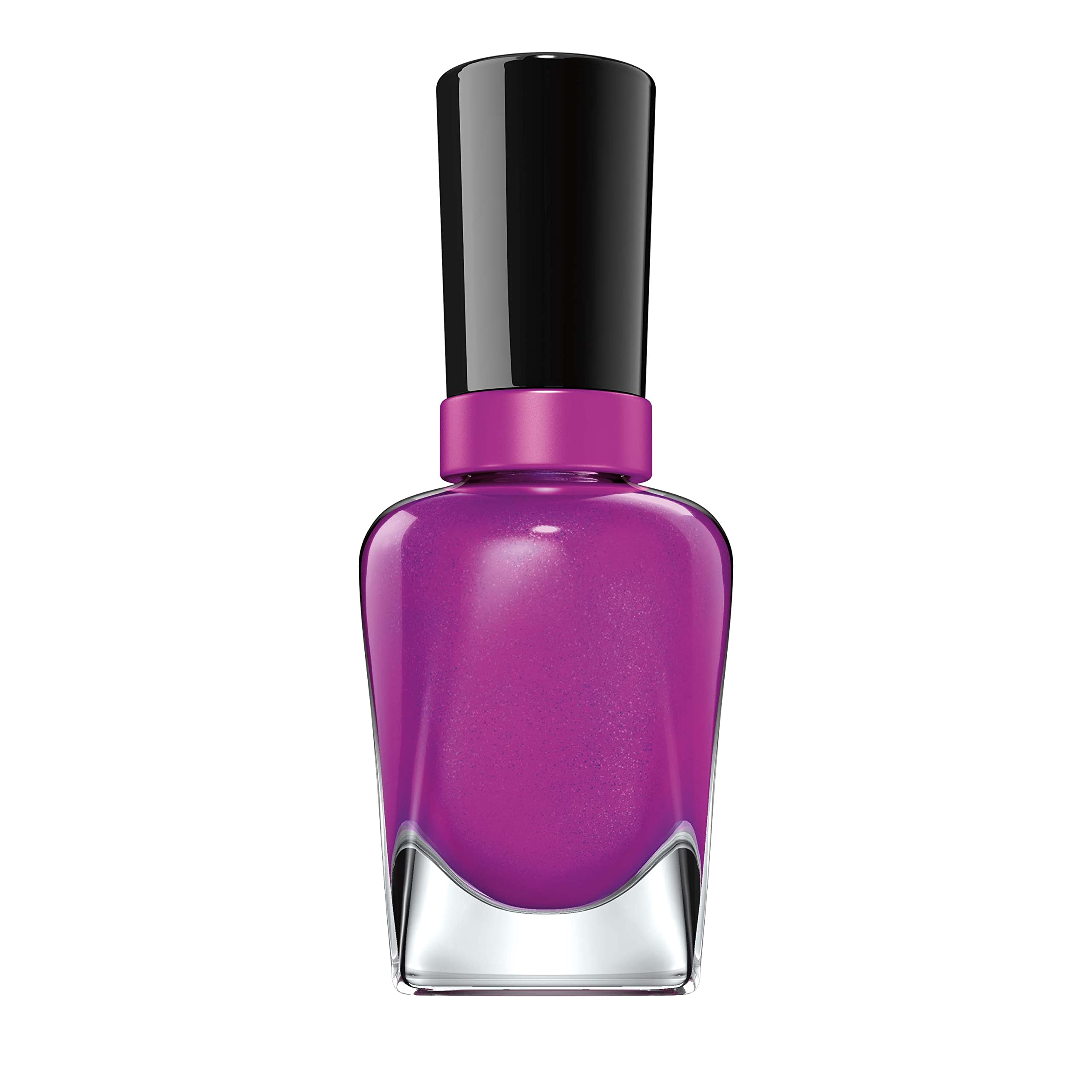 Sally Hansen Miracle Gel™ Hunger Flames - Long-Lasting Purple Nail Polish with Gel-Like Shine, No UV Lamp Required - Salon-Quality Manicure at Home, Perfect for Parties, Weddings, Date Nights & Special Occasions - Vegan & Cruelty-Free Nail Polish for Women