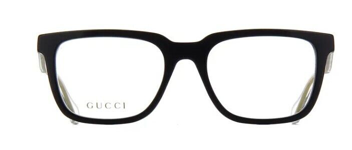 Gucci GG 0560ON 005 Black Square Unisex Eyeglasses - Stylish Designer Glasses for Men & Women - Perfect for Everyday Wear, Work & Fashion Accessories