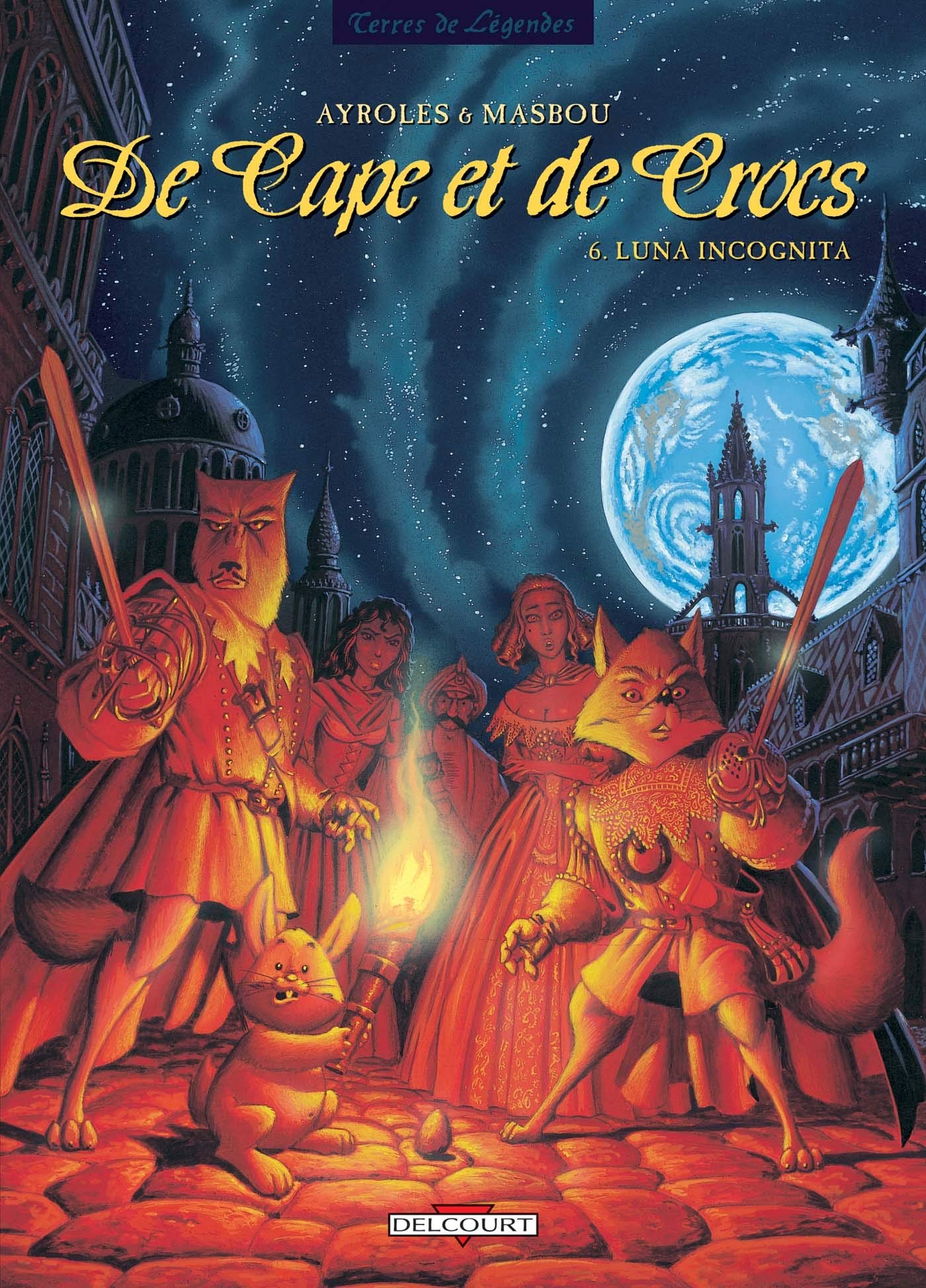 De Cape et de Crocs T06: Luna Incognita - French Graphic Novel Adventure Series | Perfect for Comic Book Collectors & Fantasy Readers