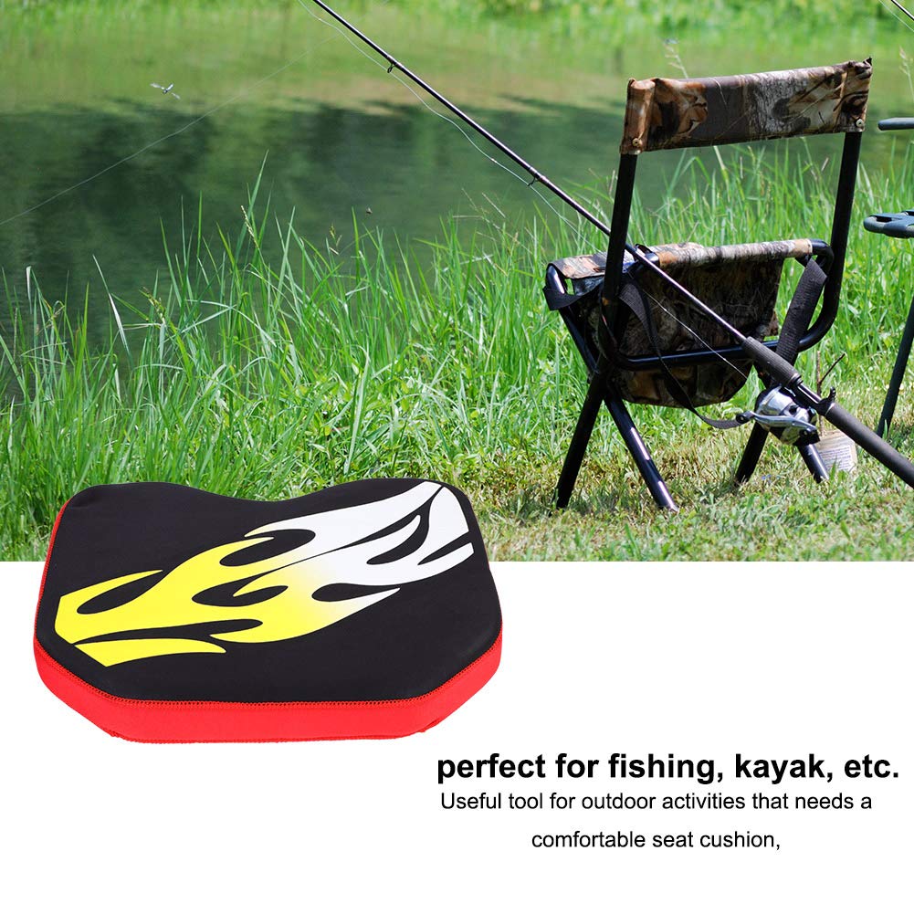**Premium Kayak Seat Cushion – Soft & Safe Seat Pad for Kayaking & Fishing – Non-Slip, Water-Resistant, Comfortable for Long Trips – Perfect for Outdoor Adventures & Water Sports (Flame Red)**