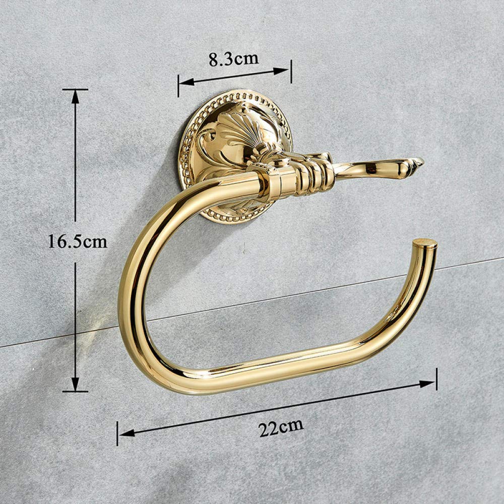 Golden Pull Out Kitchen Faucet - Single Handle Mixer Tap with 360° Rotation & Matching Gold Towel Ring - Modern Bathroom & Kitchen Accessory for Home Upgrade (Perfect for Small Spaces & Luxury Renovations)