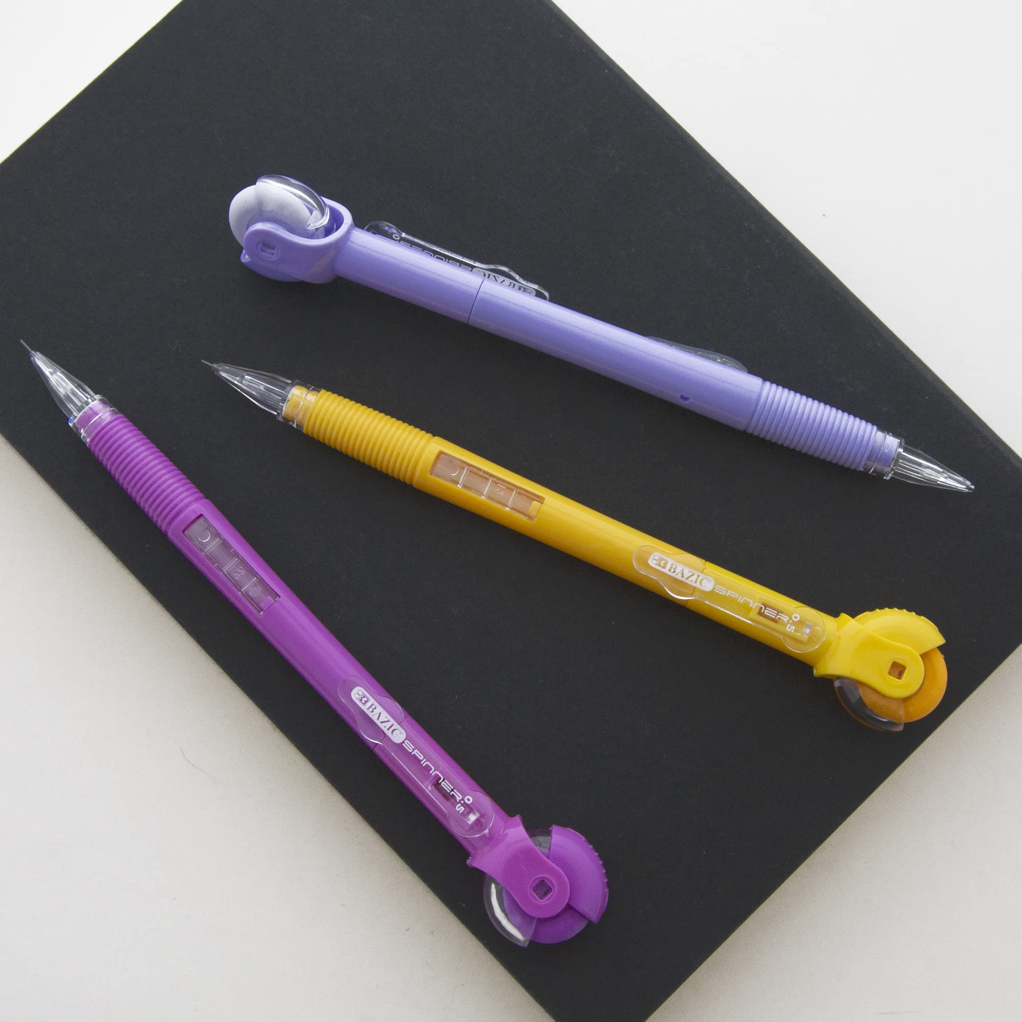 BAZIC 0.5mm Mechanical Pencil for Drawing & Sketching - 3 Pack