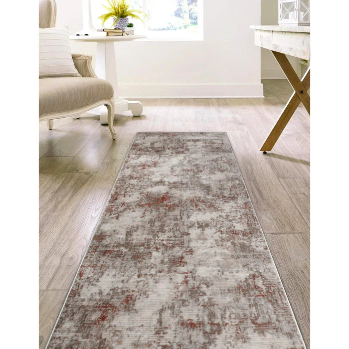 Euphemia Distressed Abstract Eclectic Modern Indoor Area Rug or Runner - Soft Bohemian Style Carpet for Living Room, Bedroom, Office Decor