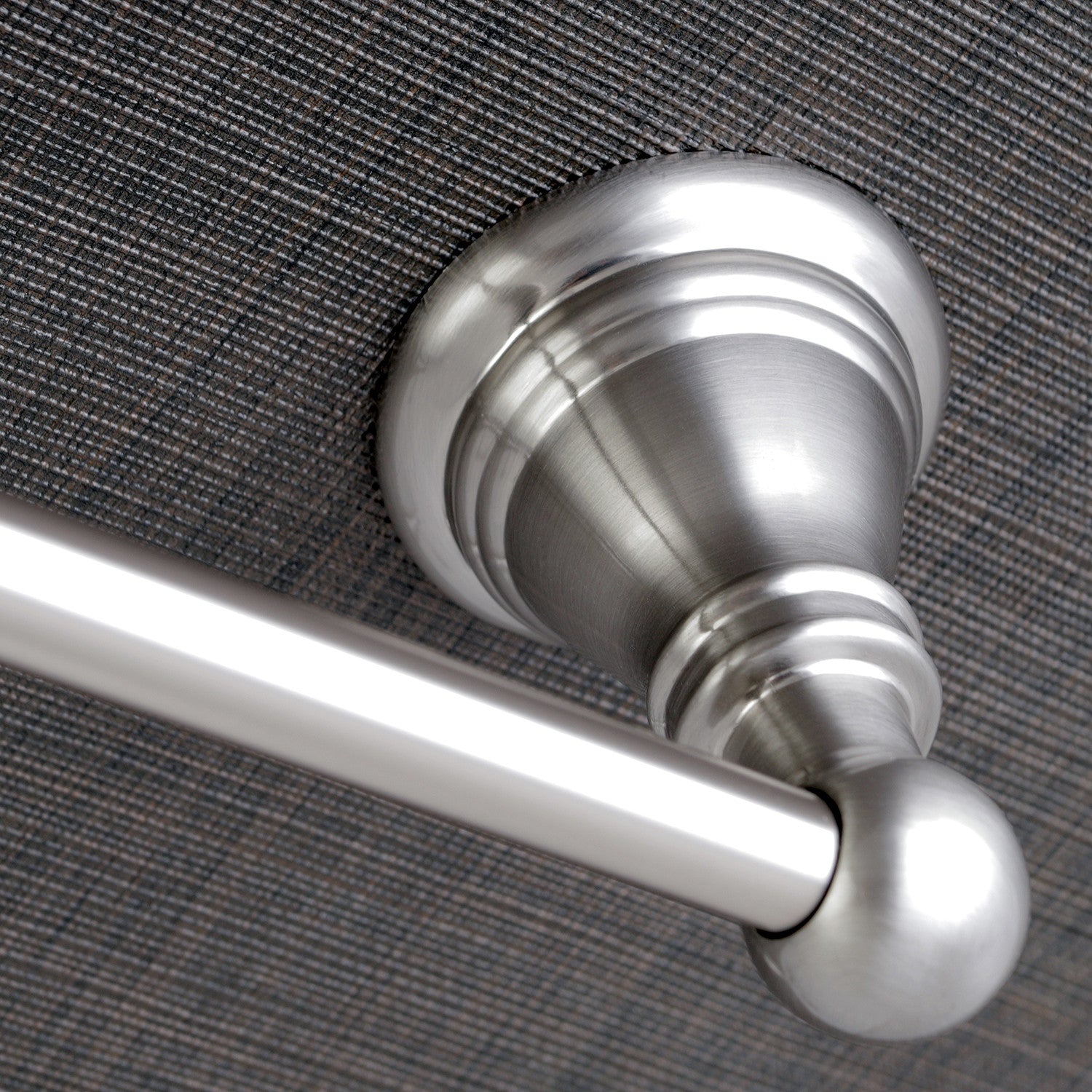 American Classic BAHK192478SN 4-Piece 18-Inch Towel Bar Set - Brushed Nickel Bathroom Accessories for Modern Homes - Perfect for Bathrooms, Powder Rooms & Spa Areas