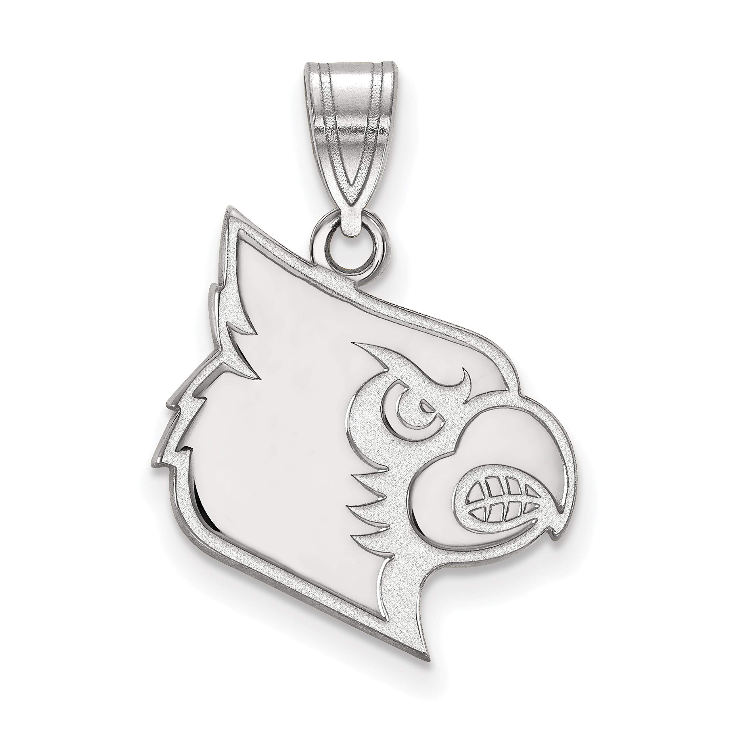 University of Louisville Cardinals Sterling Silver Mascot Pendant - Perfect for Game Day, Graduation Gifts & School Spirit Jewelry
