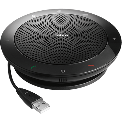 Jabra SPEAK 510 UC Wireless Bluetooth Speakerphone - Premium Conference Call Speaker with Noise Cancellation for Home Office, Business Meetings & Remote Work