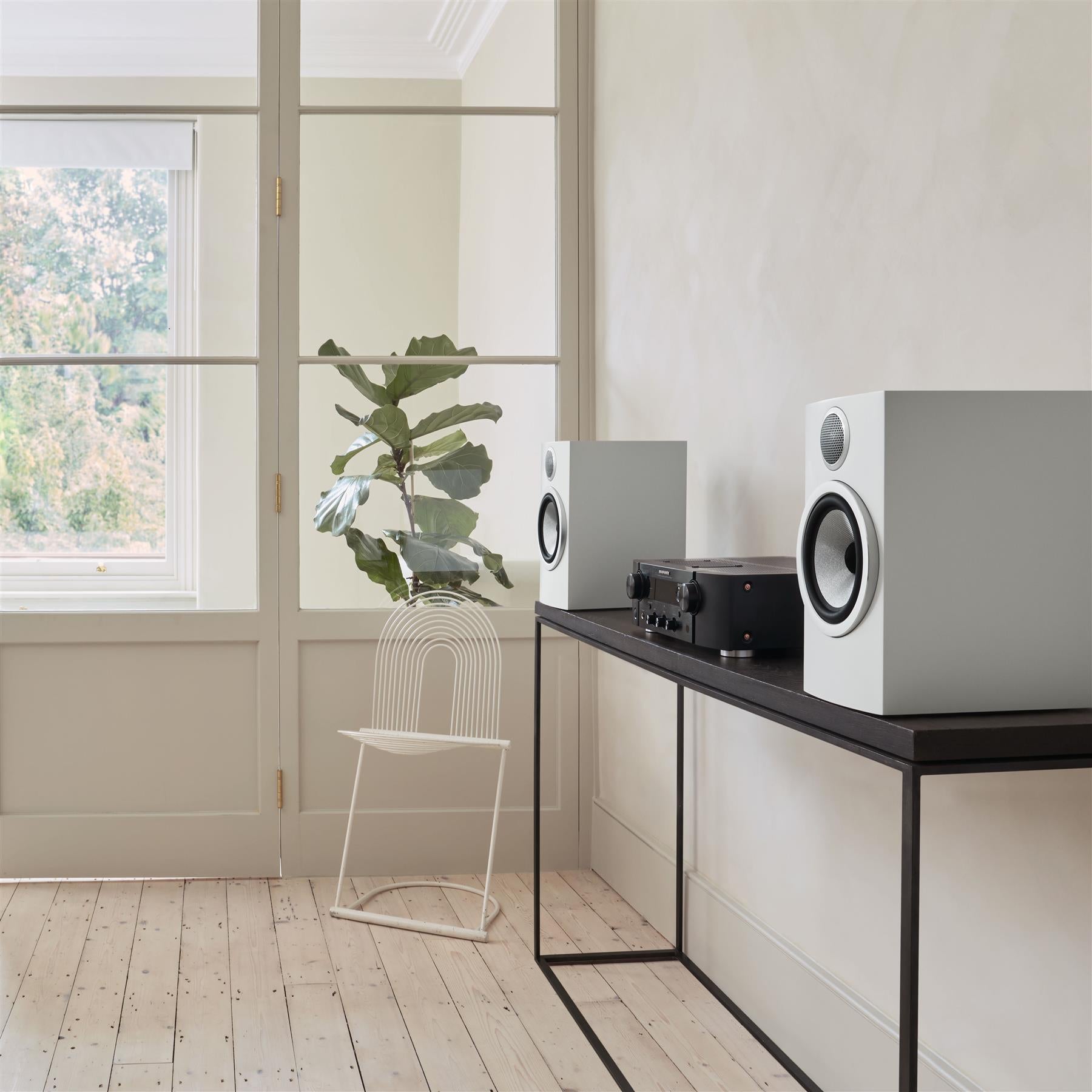 Bowers & Wilkins 706 S3 Bookshelf Speakers (Pair) - High-Fidelity Audio for Home Theater & Music Listening