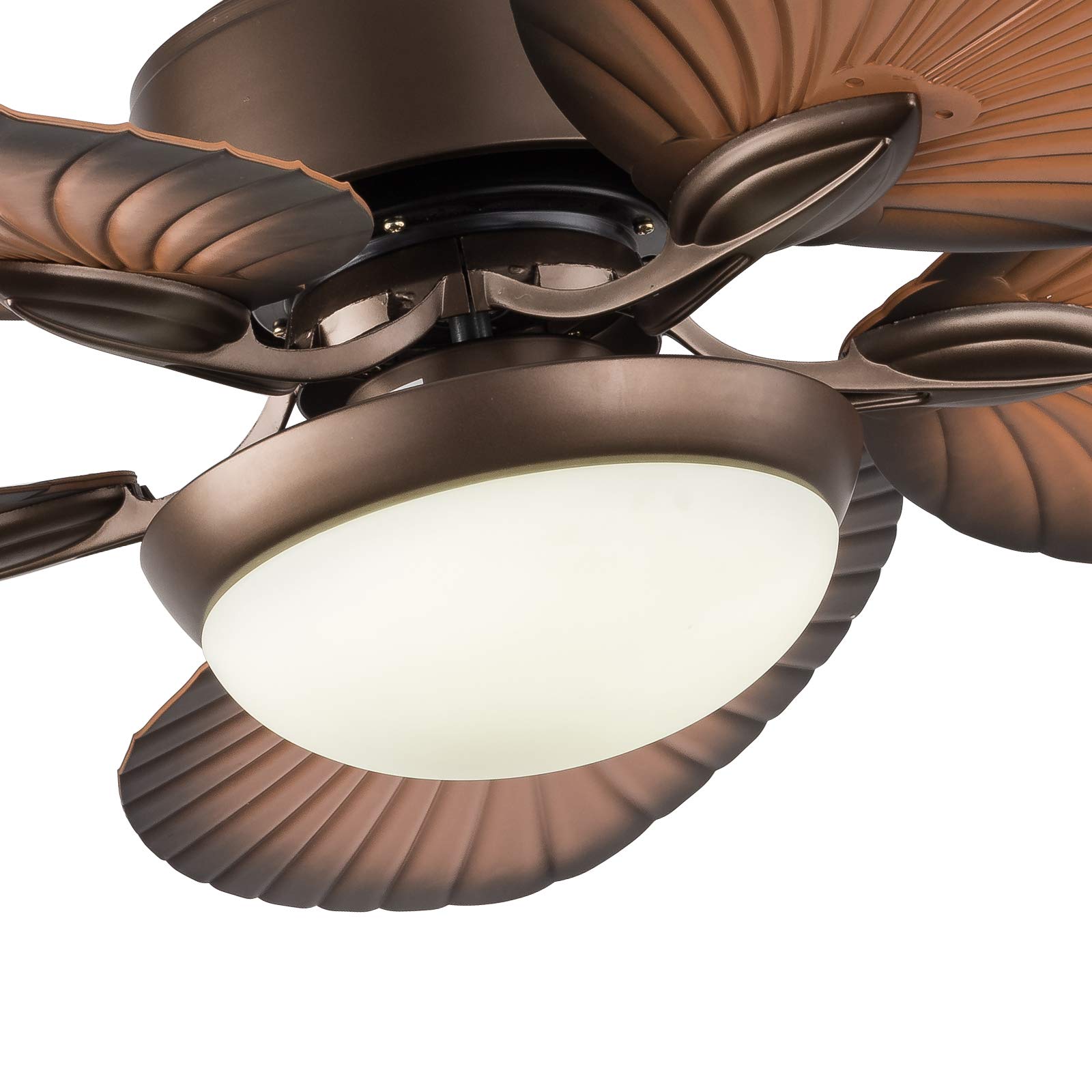 Modern Ceiling Fan with Lights & Remote Control - Reversible Blades, Quiet DC Motor - Perfect for Kitchen, Bedroom, Living & Dining Room (Style A) - Energy Efficient Cooling & Stylish Home Decor
