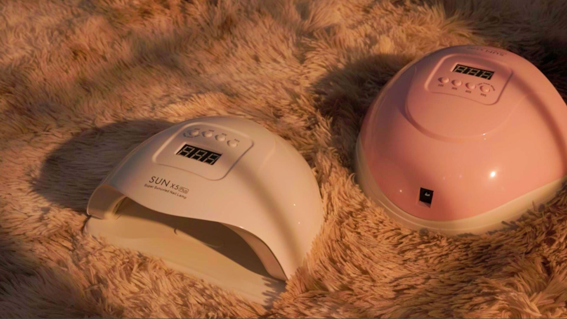 Professional 80W LED/UV Nail Lamp for Gel Polish Curing - Fast Drying Manicure & Pedicure Light for Home & Salon Use
