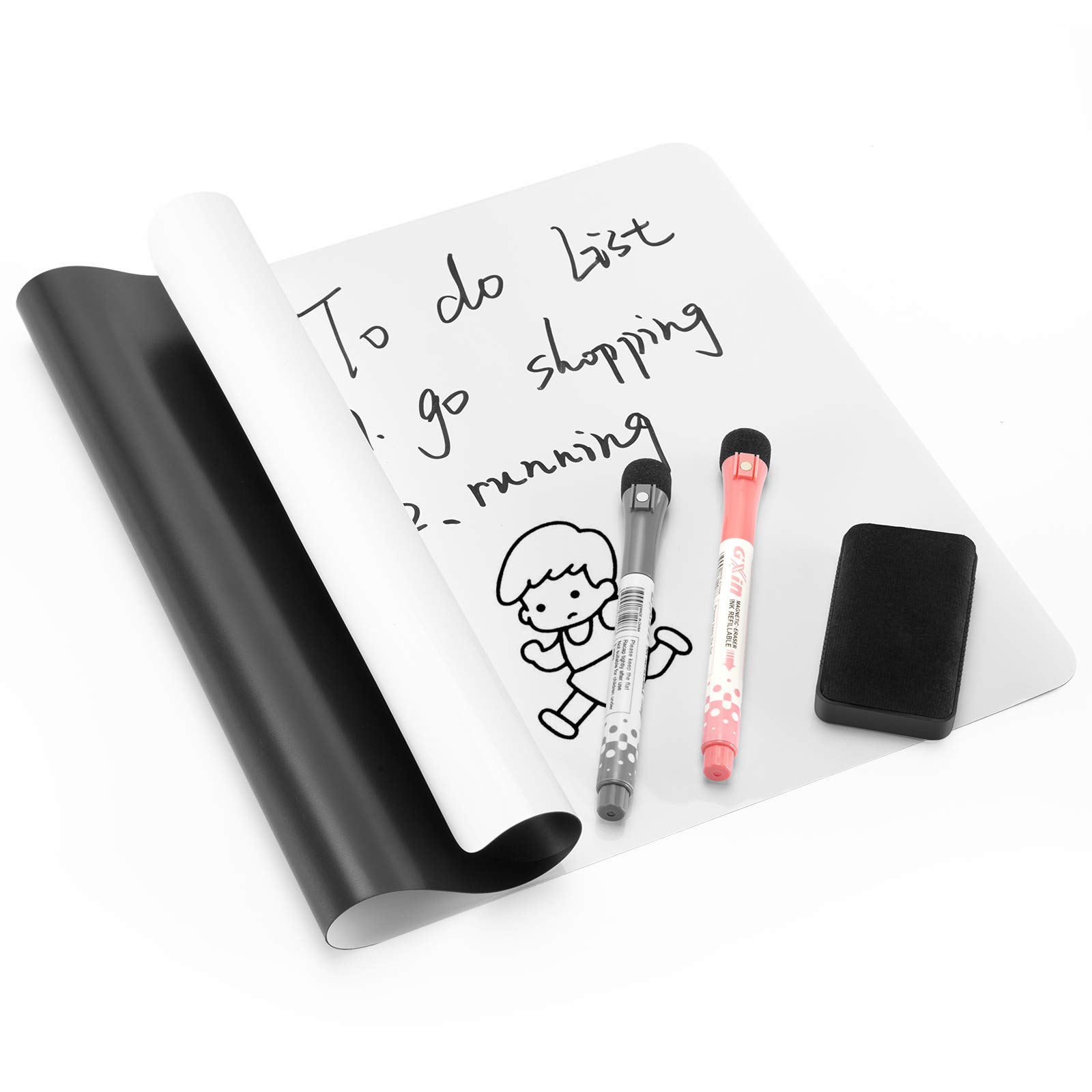 Magnetic Dry Erase Board for Refrigerator - 17x11