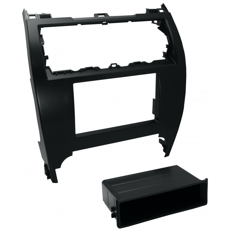 2012-2014 Toyota Camry Car Stereo - Single DIN ISO with Pocket or Double DIN Installation | Compatible with Aftermarket Head Units & Audio Systems | Perfect for Road Trips & Daily Commuting