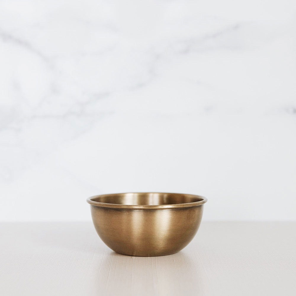 Handcrafted Small Brass Bowl - Elegant Decorative Piece for Home, Office & Meditation | Perfect for Jewelry, Candles & Gifts