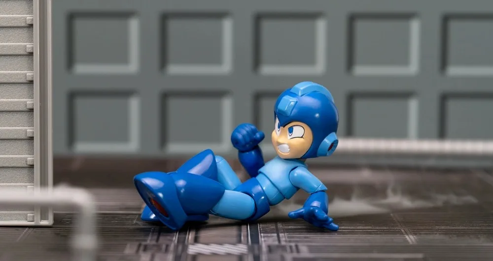 Jada Toys Mega Man Ice Man 6-Inch 1/12 Scale Action Figure - Collectible Toy for Display, Gaming & Cosplay Scenes