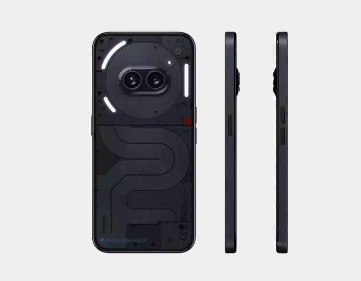 Nothing Phone (2a) 5G Unlocked Smartphone - 256GB ROM 12GB RAM Dual SIM GSM - Premium Black | Fast Performance for Gaming, Streaming & Productivity