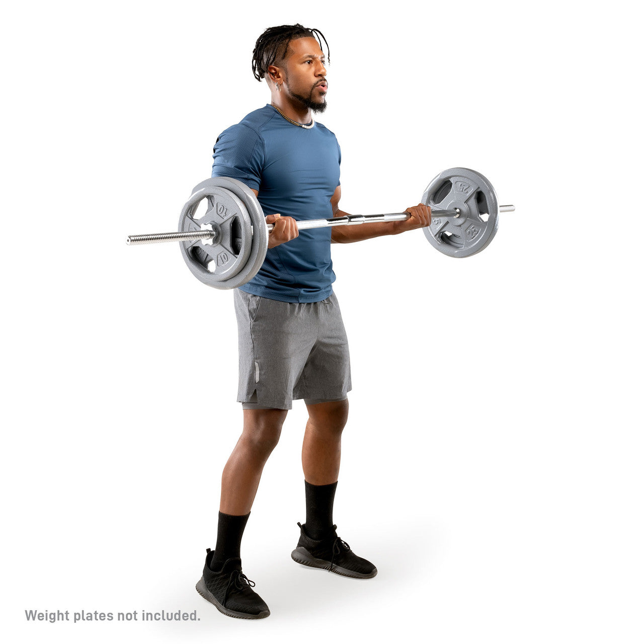 Marcy Standard 6-Foot Olympic Weight Bar - 72.2
