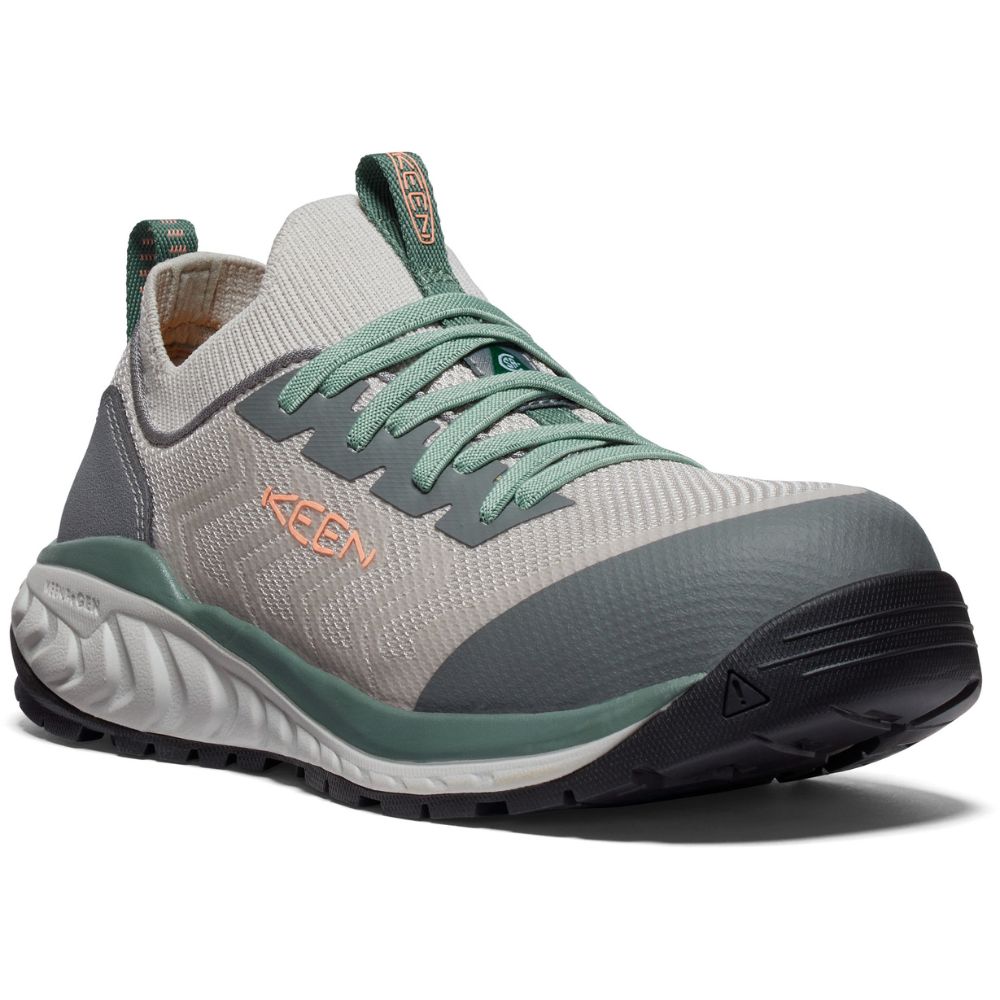 Keen Arvada Shift Women's Composite Toe Athletic Work Shoes - Lightweight Safety Footwear for Women, Grey (1028800) - Perfect for Construction, Warehouse & Outdoor Work