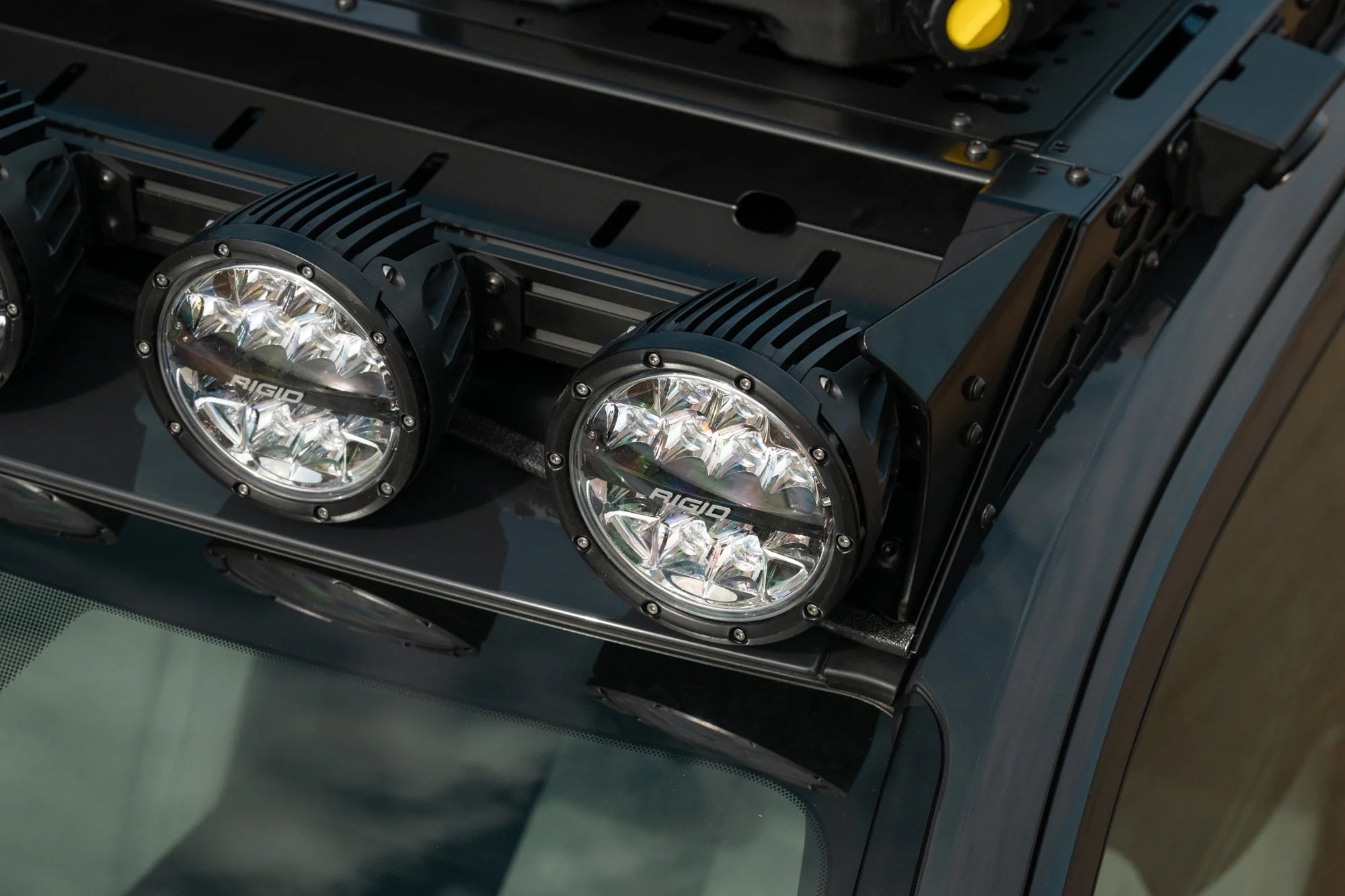 Rago Fabrication Roof Rack Light Mount for Toyota | Rigid Industries LED Light Bar Bracket | Off-Road & Overlanding Accessories