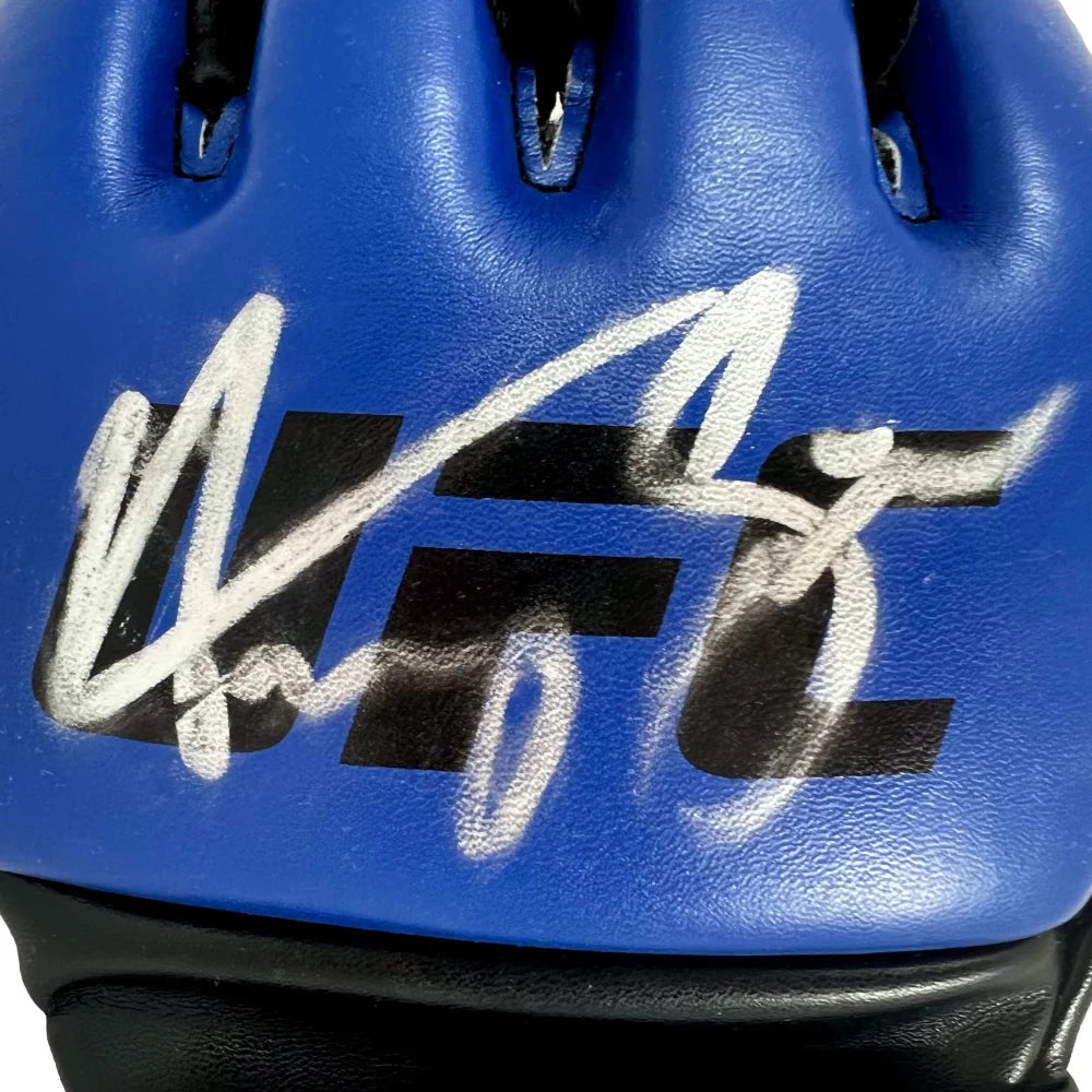 Henry Cejudo Signed UFC Gloves with COA & JSA Authentication - Official Collectible for MMA Fans, Sports Memorabilia, and UFC Gift Ideas