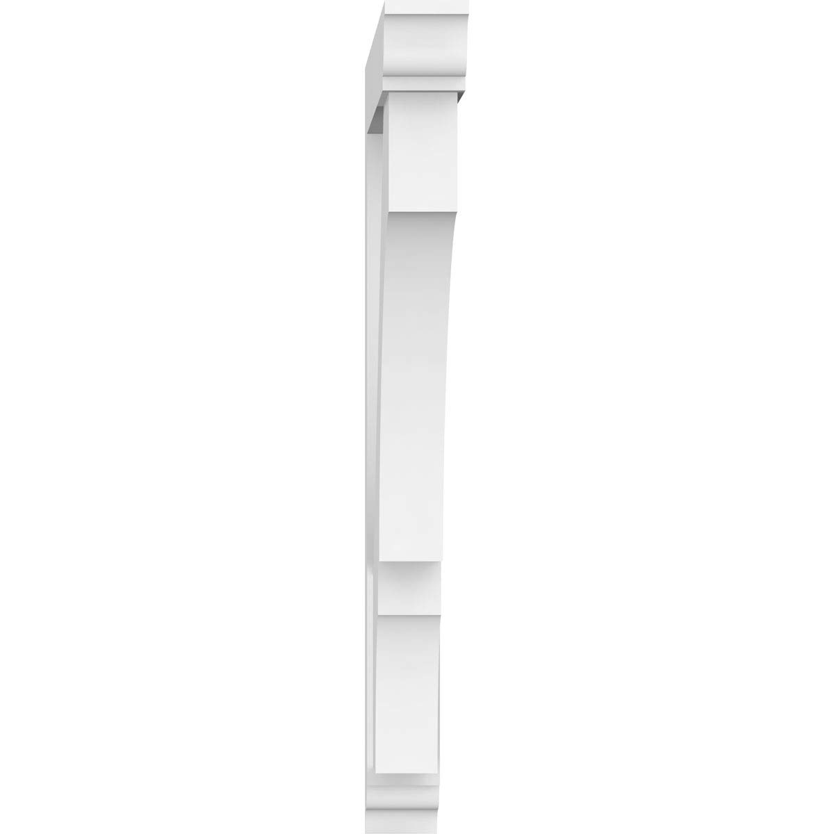Ekena Millwork BKTP03X24X32BOA01 Standard Balboa PVC Brackets - 3