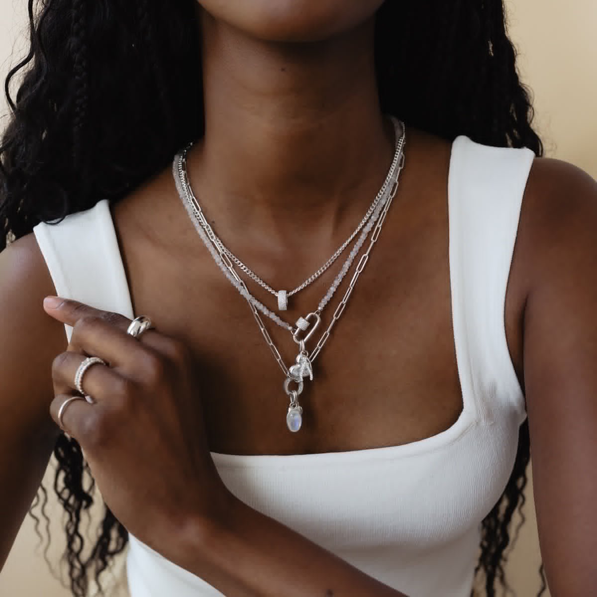 Love Crystal Wishbone Charm - Elegant Jewelry for Good Luck & Positive Energy | Perfect for Gifts, Bracelets & Necklaces
