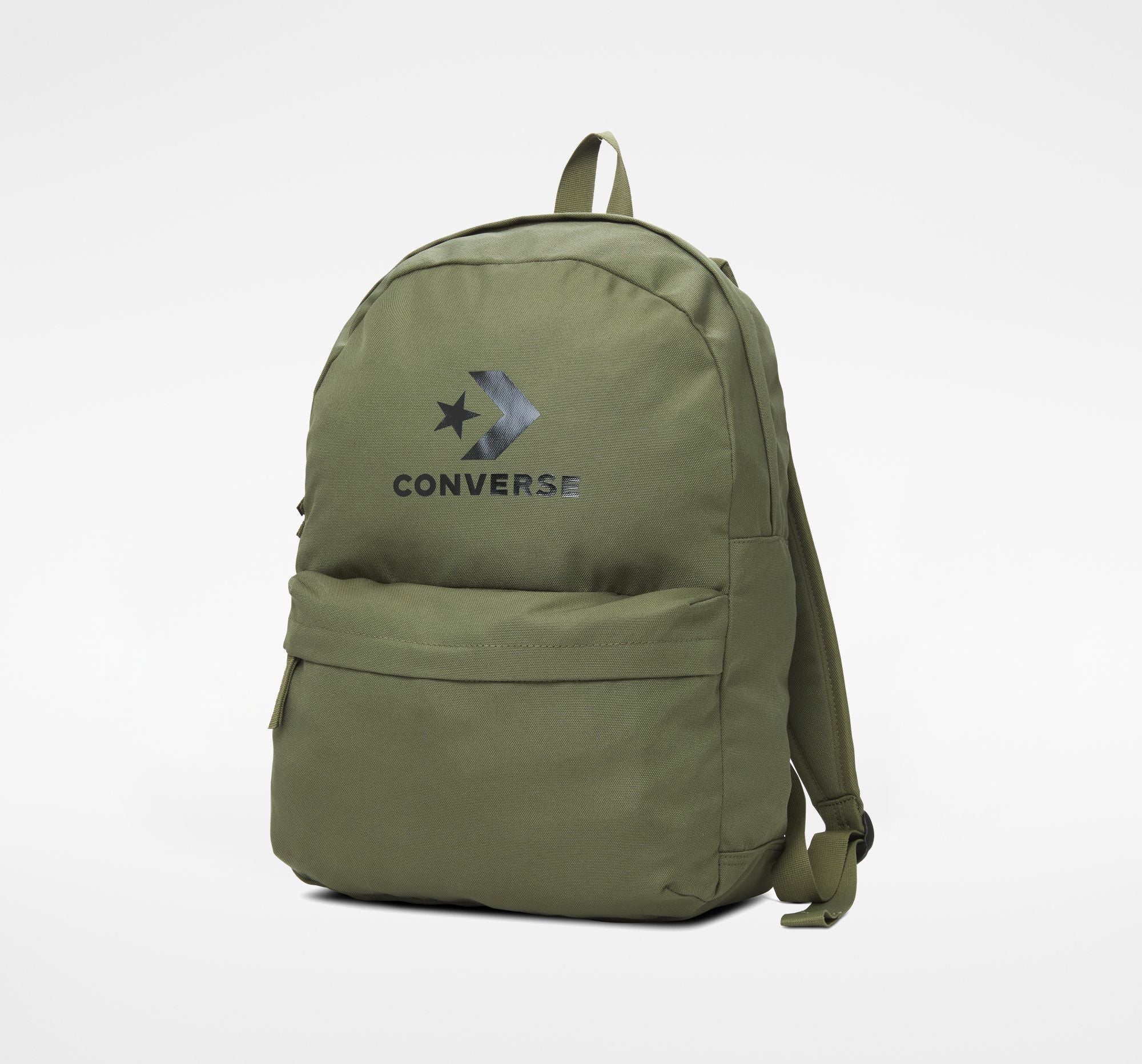 Converse Speed Logo Khaki Backpack - Stylish & Durable School & Travel Backpack for Men & Women - Perfect for College, Work & Outdoor Adventures