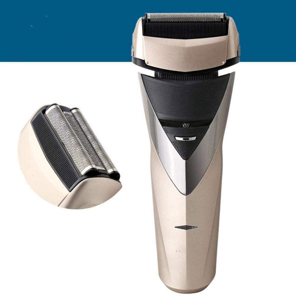 Qin Rechargeable Electric Razor for Men - Wet & Dry Foil Shaver with Washable Design for Facial Care | Perfect for Travel, Gym & Daily Shaving