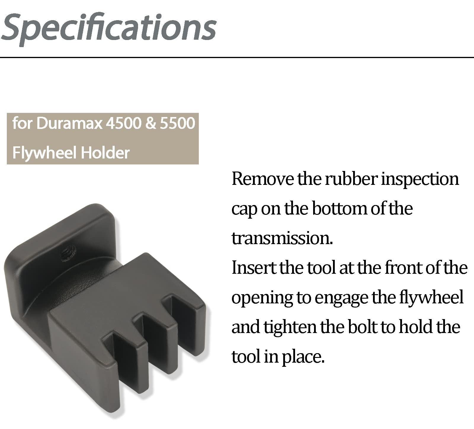 22100 Flywheel Locking Tool with 36mm 3/4
