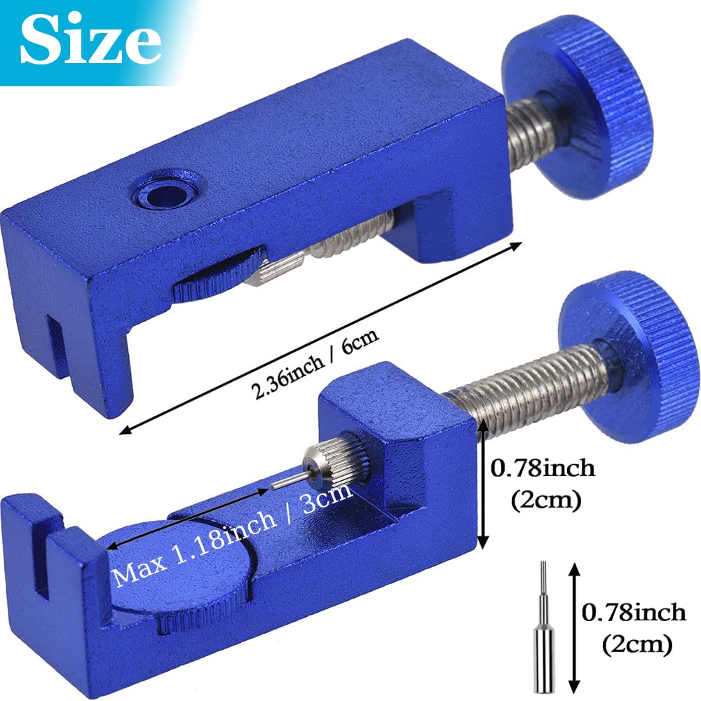 Premium Watch Band Link Remover Tool Kit with 12 Extra Pins - Professional Watch Strap Adjuster for Resizing & Repair - Perfect for Apple Watch, Rolex, Omega & Other Luxury Watches (Ideal for Watch Repair Shops & DIY Enthusiasts)
