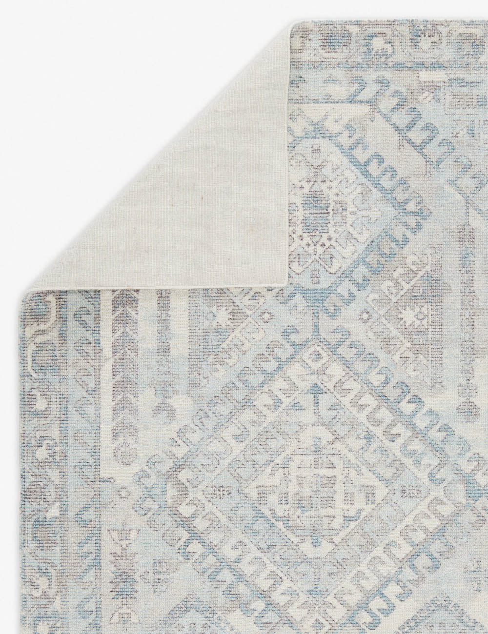 Geraldine Handwoven Rug - Bohemian Style Area Rug for Living Room, Bedroom, Dining Room - Soft & Durable Natural Fiber Floor Decor