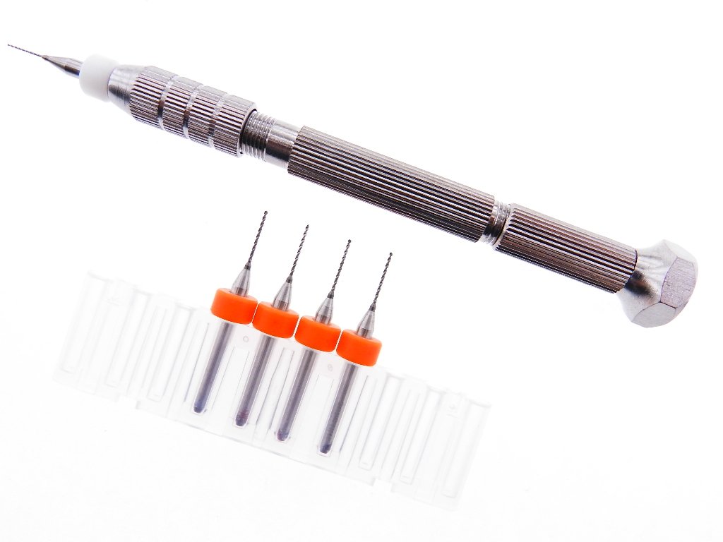 3D Printer Nozzle Cleaning Kit - 4pc .6mm Bits & Jhead Extruder Cleaner with Pin-Vise Tool | Remove Clogs & Maintain Print Quality | Perfect for PLA, ABS, PETG Filament Maintenance