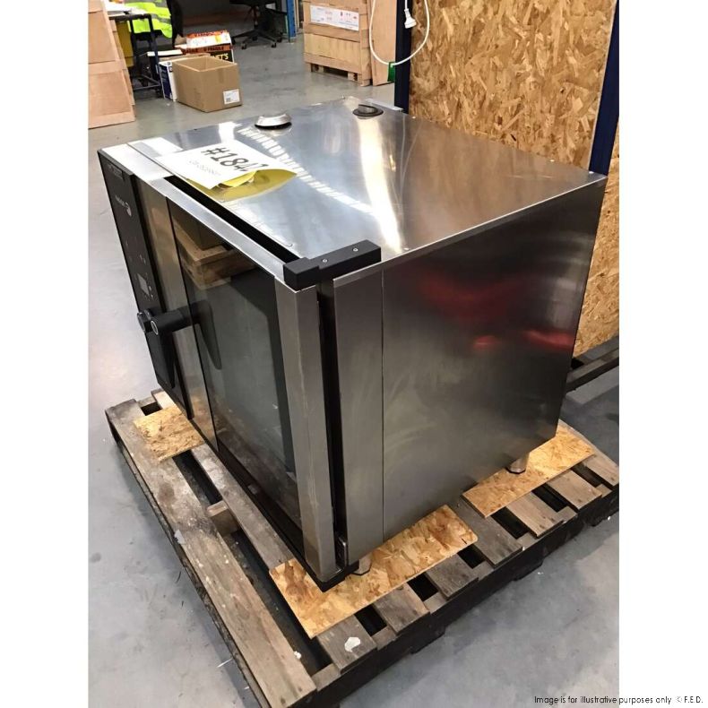 Fagor IKORE Concept 6-Tray Combi Oven CW 061ERSWS NSW1842 - Commercial Grade Countertop Convection Oven for Restaurants, Bakeries & Catering Businesses